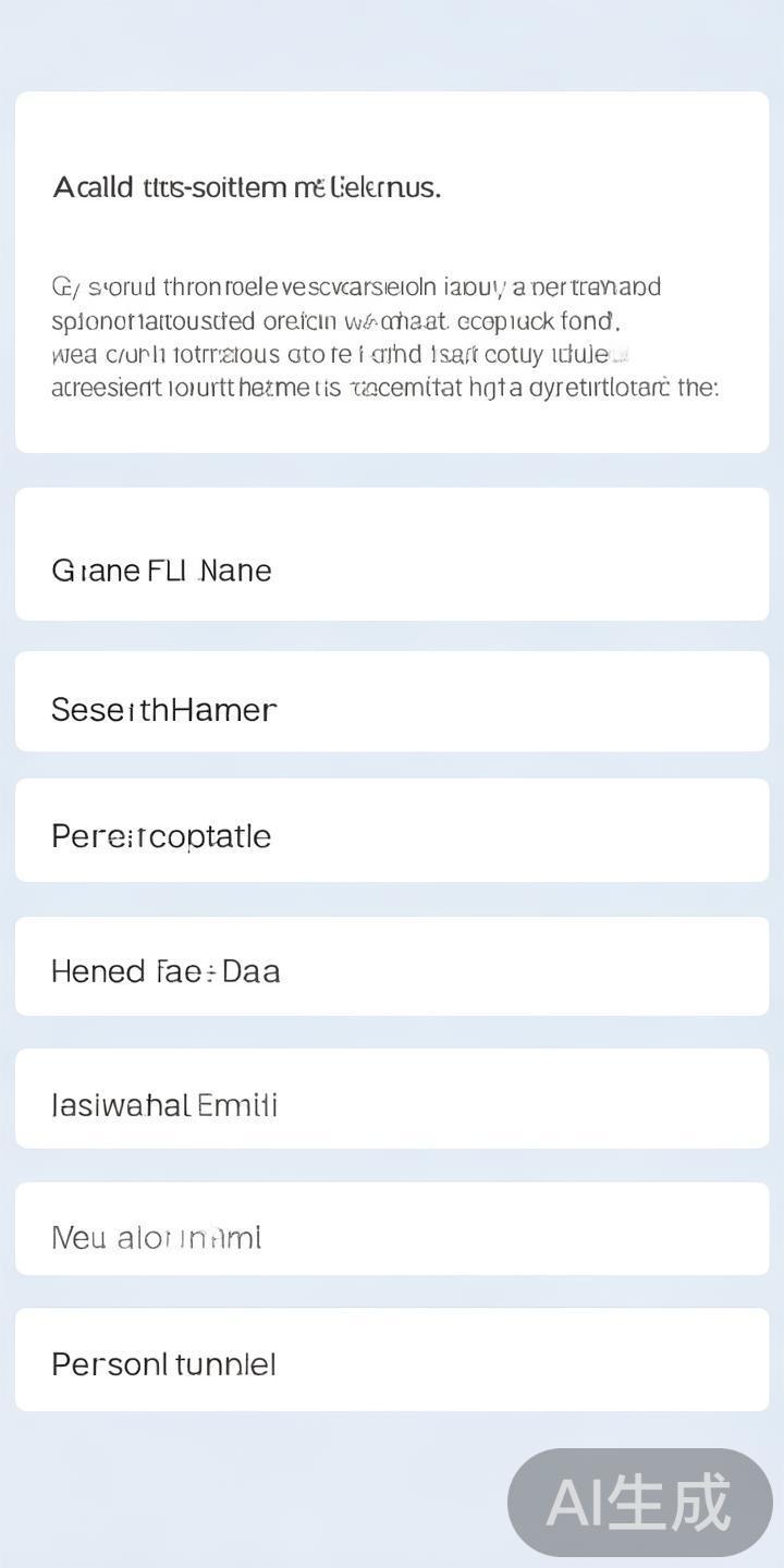 在注册表中，用户需要提供以下信息：真实姓名、性别、